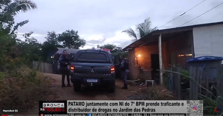 PATAMO e NI do 7º BPM prendem traficante e distribuidor de drogas no