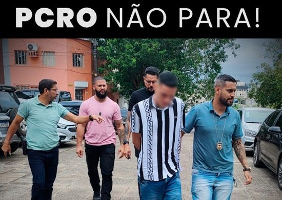 PCRO não para 2ª DERCCV e Patrimônios de Ariquemes prendem suspeito de