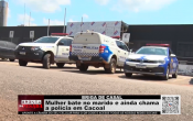 Briga de casal: mulher agride o marido e ainda chama a polícia em Cacoal – Vídeo