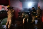 MAIS UM ATENTADO: Criminosos colocam fogo em viatura do Corpo de Bombeiros em Porto Velho