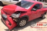 ARIQUEMES: Criança fica ferida em colisão de carros no Setor Institucional