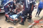 ARIQUEMES: Homem cai em cima de prato e sofre perfuração no pescoço