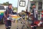 ARIQUEMES: Mulher e criança ficam feridas em acidente entre moto e carro na Av. Capitão Silvio