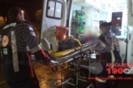 ARIQUEMES: Mulher sofre fratura após queda de moto na Av. Tabapuã