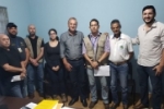 Lucas Follador e Adelino Follador participam de reunião com representantes da AGERO em Ariquemes