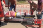 ARIQUEMES: Motociclista fica ferido ao colidir com cachorro na Av. Guaporé