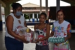 Prefeitura inicia entrega de cestas básicas às famílias de alunos em situação de vulnerabilidade em Ariquemes