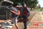 ARIQUEMES: Patrulha Bravo recaptura foragido da Justiça por Roubo