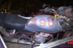 ARIQUEMES: PRF apreende moto adulterada em caçamba de pick up na Br–364