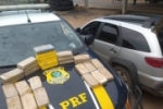 Em Ji–Paraná/RO PRF  intercepta carregamento de 29 quilos de cocaína