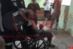 ARIQUEMES: SAMU socorre ciclista após sofrer queda de bicicleta na Av. Guaporé