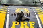Em Porto Velho PRF apreende duas armas de fogo