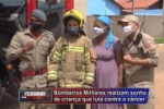 ARIQUEMES: Bombeiros Militares realizam sonho de criança que luta contra o câncer  – Vídeo