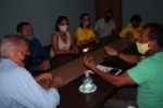 Adelino Follador participa de reunião com Bombeiros Civis
