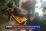 ARIQUEMES: Motociclista fratura clavícula após perder controle da direção e sofrer queda na Rotatória da Av. Tancredo Neves – Vídeo