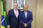 Deputado Coronel Chrisóstomo se reúne com Ministro da Saúde para destinar recursos a Rondônia