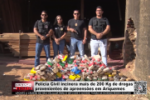 Polícia Civil incinera mais de 200 Kg de drogas provenientes de apreensões em Ariquemes – Vídeo 