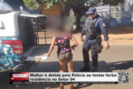 Mulher é detida pela Polícia ao tentar furtar residência no Setor 04 – Vídeo
