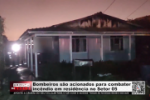 Bombeiros são acionados para combater incêndio em residência no Setor 05 – Vídeo