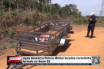 Após denúncia Polícia Militar localiza carretinha furtada no Setor 03 – Vídeo