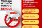 Prefeitura de Ariquemes realiza arrastão contra a dengue na próxima semana em bairros notificados com maior índice de infestação do mosquito Aedes aegypti