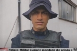 PM Polícia Militar cumpre mandado de prisão e conduz elemento à UNISP de Ariquemes – Vídeo