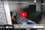 Polícia Militar conduz elemento suspeito de Roubo e tráfico em Ariquemes – VÍDEO