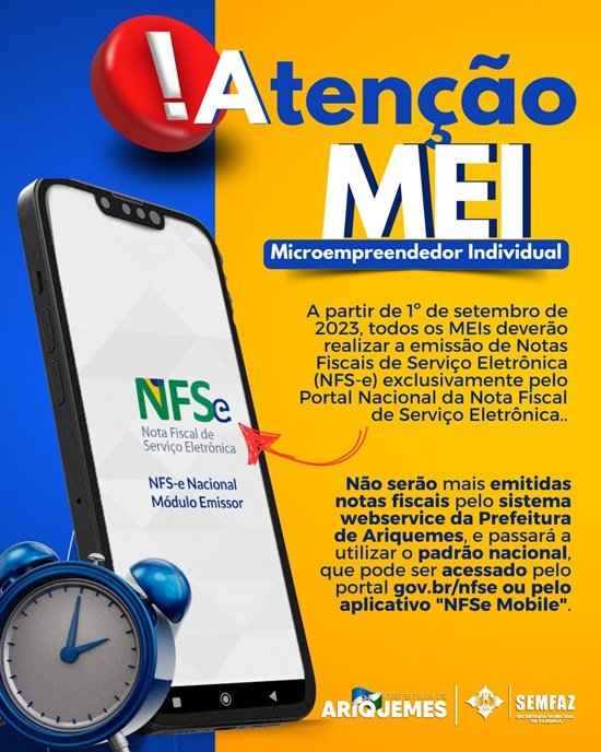 APP emissor de NFS-e — Portal da Nota Fiscal de Serviço eletrônica