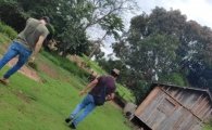 Polícia Civil prende em Seringueiras acusado de matar “colega de trabalho” e jogar corpo em pastagem, em Costa Marques; Vídeo e fotos