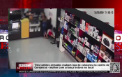 Três ladrões armados roubam loja de celulares no centro de Cerejeiras; mulher com criança estava no local – Vídeo