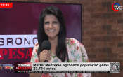 Marlei Mezzomo agradece população pelos 23.734 votos – Vídeo