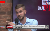 Vereador eleito Jefferson Cardoso agradece população pelos 1.191 votos – Vídeo