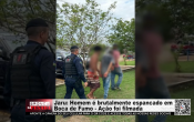 Jaru: Homem é brutalmente espancado em Boca de Fumo – ação foi filmada – Vídeo