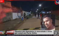 Técnico em eletrônica é executado a tiros por casal em Porto Velho – Vídeo