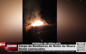 INCÊNDIO EM CEREALISTA – Corpo de Bombeiros de Rolim de Moura foram convocados – Vídeo