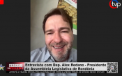 Entrevista com o presidente da Assembleia Legislativa de Rondônia, Alex Redano (12–06) – Vídeo