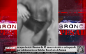Ataque brutal menino de 10 anos é atraído e esfaqueado por adolescente no Habitar Brasil em Ji–Paraná – Vídeo