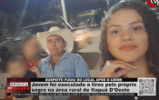 Jovem foi executada a tiros pelo próprio sogro na área rural de Itapuã D'Oeste – Vídeo