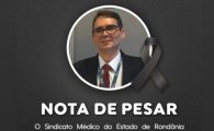 Nota de Pesar pelo falecimento do Dr. Marcos Veiga de Porto Velho. Trabalhou em Ariquemes