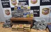 Polícia Civil apreende 100 kg de drogas em Guajará–Mirim neste domingo
