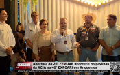 Abertura da 26ª FEMUAR acontece no pavilhão da ACIA na 40ª EXPOARI em Ariquemes – Vídeo