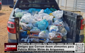 Amigos que Correm doam alimentos para a Polícia Militar Mirim de Ariquemes – Vídeo
