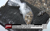 Tráfico de Drogas – Homem é preso com quase meio quilo de entorpecentes em Cacoal – Vídeo