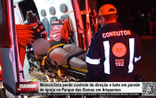 Motociclista perde controle da direção e bate em parede de igreja no Parque das Gemas em Ariquemes – LIVE: ESTAMOS NO AR! PROGRAMA BRONCA DA PESADA