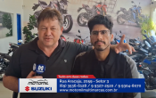 Morador de Vilhena vai até a Motomil Suzuki de Ariquemes para conquistar sua tão sonhada moto – Vídeo