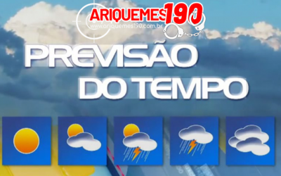 Muito sol &agrave; vista! Veja como fica o tempo em Ariquemes neste s&aacute;bado (24/01)