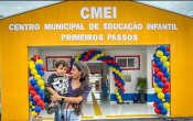 Nova creche muda a vida de fam&iacute;lias em Ariquemes e refor&ccedil;a compromisso de Conf&uacute;cio Moura com a primeira inf&acirc;ncia