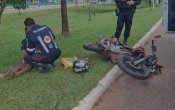 Grav&iacute;ssimo acidente entre moto e bicicleta deixa dois feridos na AV. Governador Jorge Teixeira em PVH &ndash; V&iacute;deo