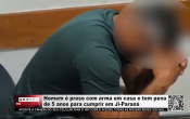 Homem &eacute; preso com arma em casa e tem pena de 5 anos para cumprir em Ji Paran&aacute; &ndash; V&iacute;deo
