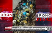 Opera&ccedil;&atilde;o da PM e Conselho Tutelar apreende queimadores de narguil&eacute; e de adolescentes em estabelecimento de Ji &ndash; Paran&aacute; &ndash; V&iacute;deo